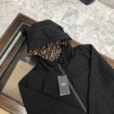 日本未入荷 フェンディ n級品 秋冬の厚手のパーカージャケット