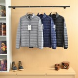 日本未入荷 モンクレール n級品 メンズスタンドカラーの薄手ダウンジャケット3色