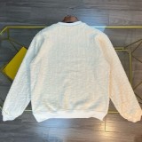 一目惚れ♪ フェンディ 偽物通販 2024新型加絨ダブルFタオル刺繍アルファベットLOGOシンプルでスタイリッシュな衛衣2色