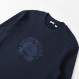稀少 バーバリー 激安通販 2024 ss の新シーズン純綿ラウンドネック刺繍入りガーディアン2色