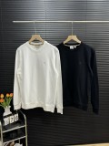 超奇跡の入荷☆ バーバリー n級品 24 ss秋の定番戦馬刺繍LOGOカップル丸首パーカー2色