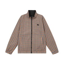 入手困難 バーバリー スーパーコピー BURBERRY秋冬新作（両面着）定番格子戦馬刺繍ロゴ