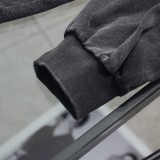★超人気 バレンシアガ 偽物通販 Balenciaga水洗いシリアルBB刺繍長袖パーカーTシャツ