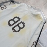 【話題商品！】バレンシアガ 激安通販 水洗いダブルB長袖パーカーTシャツ