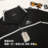 累積売上総額第１位！バレンシアガ コピーおすすめ 24SS​白棒Bアルファベット刺繍ジャージカップルタイプ