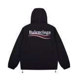 ★超人気 バレンシアガ スーパーコピー 連帽ファスナーフルプリントジャケット