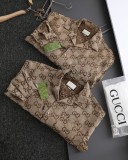 日本未入荷 グッチ コピーおすすめ ss 24早秋新作ハイエンド刺繍ジャカードツイードシャツ