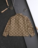 日本未入荷 グッチ コピーおすすめ ss 24早秋新作ハイエンド刺繍ジャカードツイードシャツ
