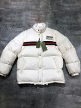 高品質 グッチ コピー スタンドカラー脱袖ダウンジャケット