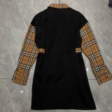 高品質 バーバリー スーパーコピー定番チェックポロシャツワンピース