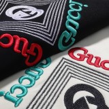 超奇跡の入荷☆ グッチ スーパーコピー アルファベット刺繍ラウンドネックパーカー2色