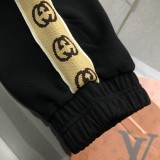 入手困難 グッチ コピーおすすめ 2024 ss新作ロゴ刺繍カジュアルペアルックパンツ