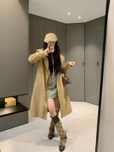 累積売上総額第１位！ グッチ スーパーコピー 24 SS秋冬新作カモシカダウンリバーシブルツイードパーカー2色
