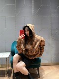 超奇跡の入荷☆ グッチ コピー の秋冬の新作ファッションブランドの刺繍がいっぱい入っている連帽ジャカードウールニットセーター