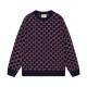 超奇跡の入荷☆ グッチ 偽物通販 ダブルGクラシックロゴラウンドネックカーディガン