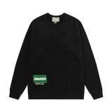 新作 グッチ スーパーコピー アルファベットロゴ刺繍男女同型丸首衛衣