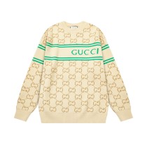 高品質 グッチ コピーおすすめ 24新作秋冬ニットラウンドネック
