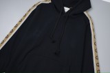 日本未入荷 グッチ n級品 のクラシックな織りの反射ストリップのフードコート