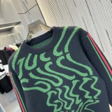 【限定】グッチ n級品 ジャカードヘッダー丸首セーター