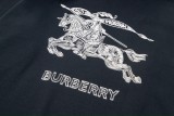 一目惚れ♪ バーバリー 偽物通販 戦馬刺繍連帽衛衣