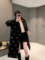 超奇跡の入荷☆ セリーヌ スーパーコピー 老花刺繍鈴カシミヤ両面カシミヤミドルロングコート