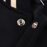 高品質 セリーヌ 激安通販 24ssタオル刺繍ビッグC合皮Teddy野球服コート