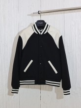 累積売上総額第１位！セリーヌ n級品 24 fw肩寄せ野球ウェアウールジャケット