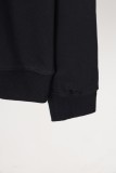 追跡付 ディオール 偽物通販 2024秋冬定番シルバーロゴ刺繍ラウンドネックパーカー