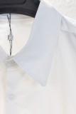 高品質 ロエベ スーパーコピー 胸の前の立体標識針刺繍ロゴアルファベット長袖シャツ