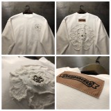 【話題商品！】 クロムハーツ コピー 2024新型馬蹄刺繍リベット衛衣