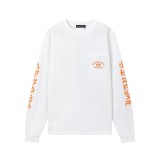 超奇跡の入荷☆ クロムハーツ コピー 丸首プリント長袖Tシャツ