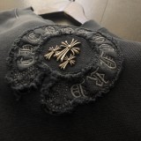 使い勝手良し クロムハーツ n級品 2024新型碧紋染め馬蹄刺繍衛衣