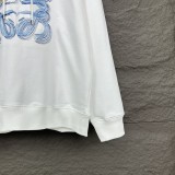★超人気 ロエベ コピーおすすめ 刺繍ステッチカラーアルファベットロゴカップル用連帽パーカー
