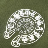 大人気 クロムハーツ n級品 刺繍印刷布貼付多技術複合保温綿緩連帽衛衣