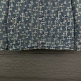 超奇跡の入荷☆ クロムハーツ 激安通販 2024新作ジャカード満印ロゴカップル水洗デニムジャケット