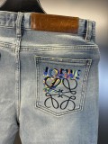 累積売上総額第１位！ロエベ コピーおすすめ 24 ssアルファベット刺繍コーナー同期新品重工業水洗ジーンズ