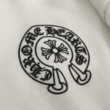 【限定】クロムハーツ  n級品 2024新しいロゴプリントの丸首衛衣