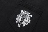 使い勝手良し クロムハーツ スーパーコピー 丸首水洗プリント長袖Tシャツ