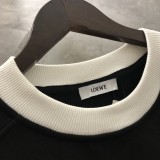 超話題! ロエベ n級品 2024新型衝突カラーのパッチワーク刺繍の衛衣
