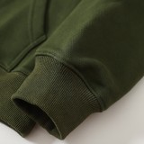 稀少 クロムハーツ 激安偽物 重工業精緻大面積ドリル水洗450グラム重純綿緩連帽挿袋衛衣