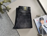 日本未入荷 クロムハーツ 偽物通販 2024秋の定番ジーンズストレートロングパンツ