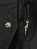 ★超人気 クロムハーツ スーパーコピー 銀ボタン傘兵工装ワイド脚束ねカジュアル長ズボン2色