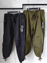 ★超人気 クロムハーツ スーパーコピー 銀ボタン傘兵工装ワイド脚束ねカジュアル長ズボン2色