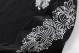 使い勝手良し クロムハーツ スーパーコピー 丸首水洗プリント長袖Tシャツ