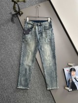追跡付 プラダ 激安通販 の2024秋冬新作フィットジーンズのロングパンツ