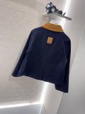 使い勝手良し ロエベ スーパーコピー アッパーコーデュロイネックデニムジャケット