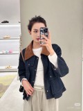 使い勝手良し ロエベ スーパーコピー アッパーコーデュロイネックデニムジャケット