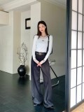 日本未入荷 ロエベ n級品 刺繍アルファベットブレザーワイドパンツ