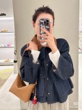 使い勝手良し ロエベ スーパーコピー アッパーコーデュロイネックデニムジャケット