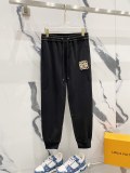 超話題! ロエベ 激安通販 立体植毛歯ブラシ刺繍純綿束脚衛ズボン運動長ズボン